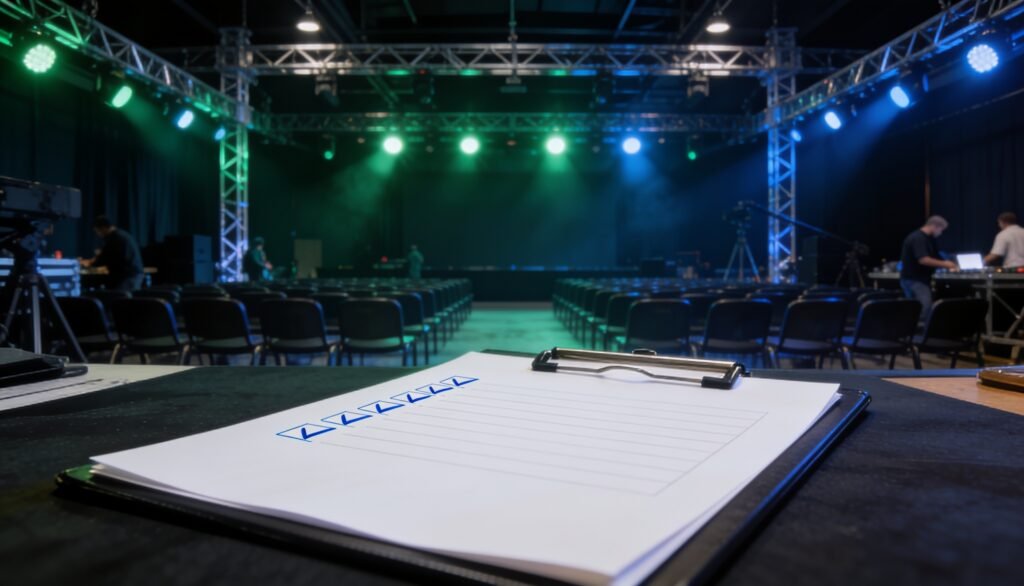 Checklists para eventos: el hábito que la aviación perfeccionó y nosotros ignoramos